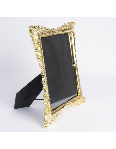 Gilded metal photo frame,...