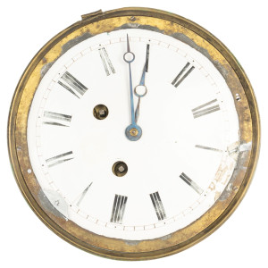 19th century clock movement.