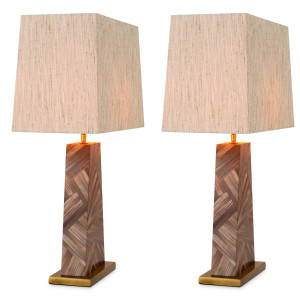 Sada dvou stolních lamp z...