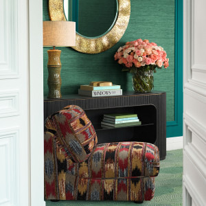 Modular fireside chair in... 2