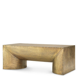 Mesa de centro de latón...