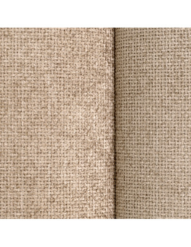 Modular fabric headboard in beige