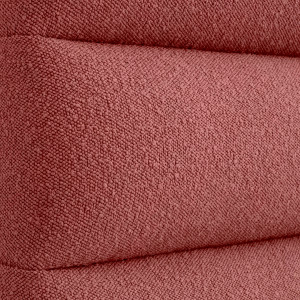 Cabecero de tela rosa 2