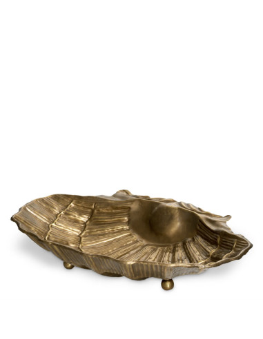 Pair of vintage brass shell...
