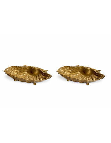 Pair of decorative vintage brass...