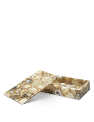 Coppia di scatole decorative dal...