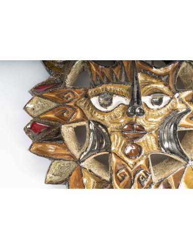Ceramic by Zobel, Le Soleil, 20th...