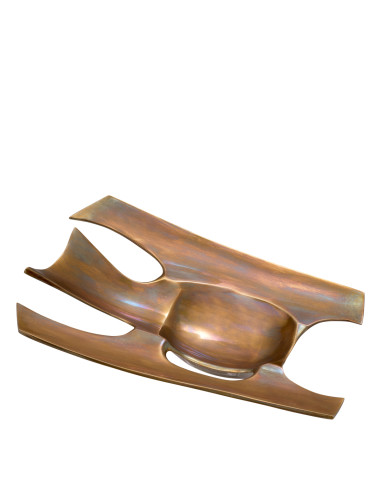 Coppia di ciotole decorative in ottone