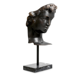 Busto de bronce de David... 2