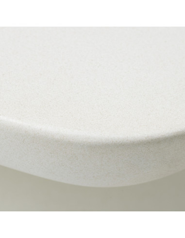Square cement coffee table with...