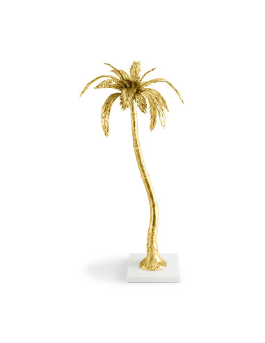 Grote eigentijdse palmboomkandelaar...