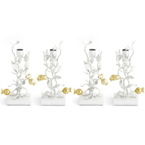 Juego de 4 candelabros...