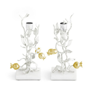 Juego de 4 candelabros... 2