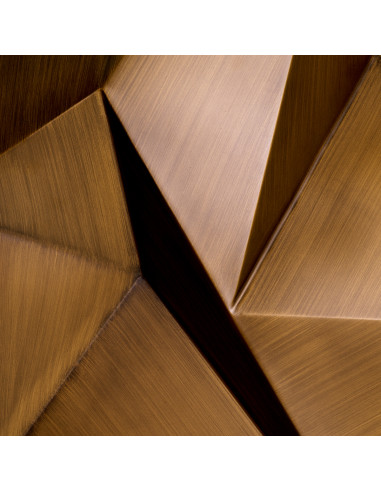 Modern geometric wall object in...