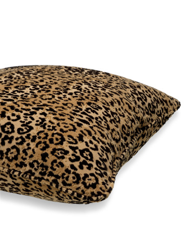 Set di sei cuscini con stampa leopardo