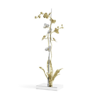 Gran escultura orquídea de...