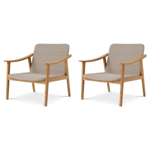 Juego de dos sillones de...
