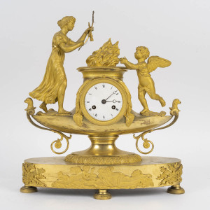 Reloj de pie de bronce... 2