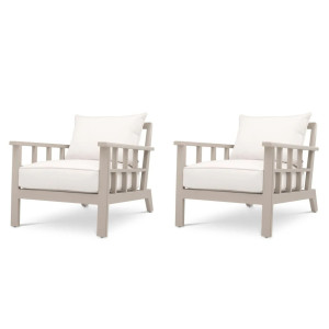 Par de sillones de exterior...
