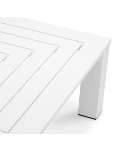 Table basse extérieure carrée...
