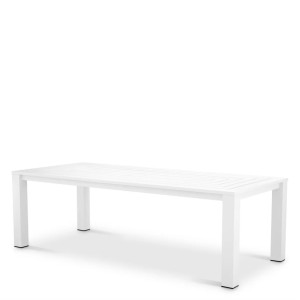 Rectangular outdoor dining...