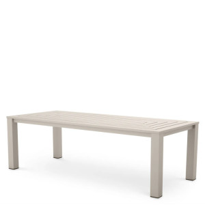 Rectangular outdoor dining...