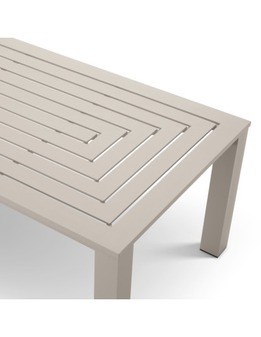 Rectangular outdoor dining table in...