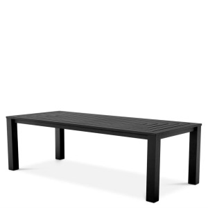 Rectangular outdoor dining...