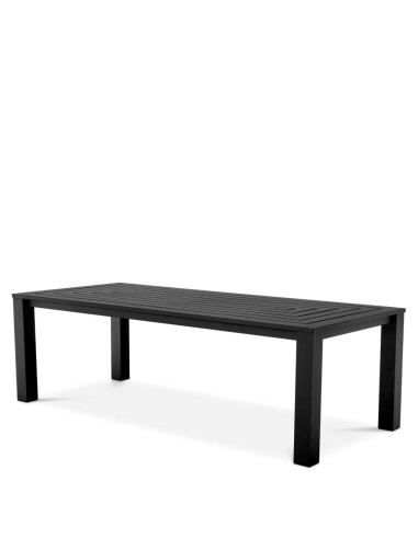 Rectangular outdoor dining table in...