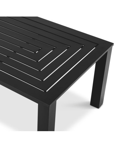 Rectangular outdoor dining table in...