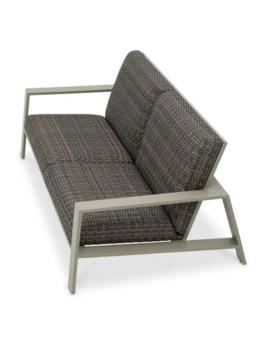 Modernes Outdoor-Sofa aus grauem...