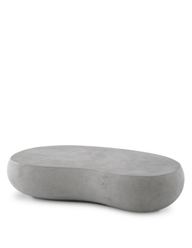 Grey concrete garden coffee table,...