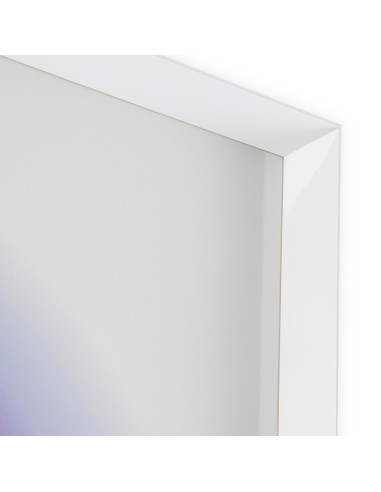 Unter Glas gerahmter Druck, Rahmen...