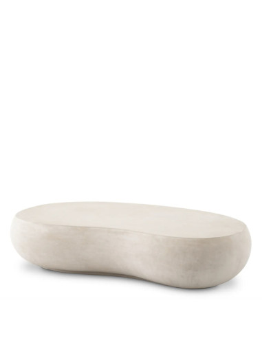 Grey concrete garden coffee table,...