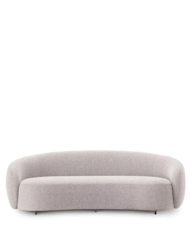 Contemporary outdoor sofa in light grey