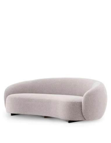 Contemporary outdoor sofa in light grey