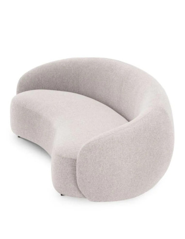 Contemporary outdoor sofa in light grey