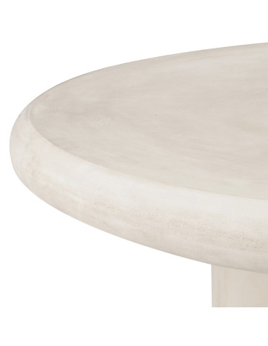 Cream-colored concrete garden coffee...