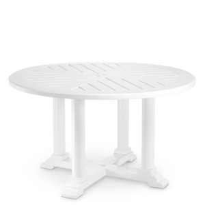 Small, round white...