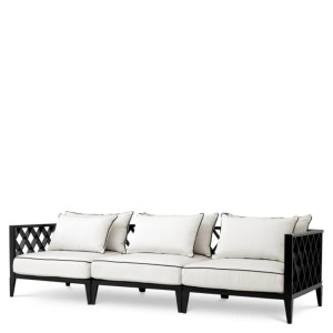 Duża sofa ogrodowa z...