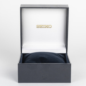 Seiko watch box, 20th century.