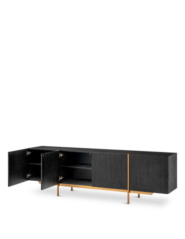 Commode van antracietgrijs...