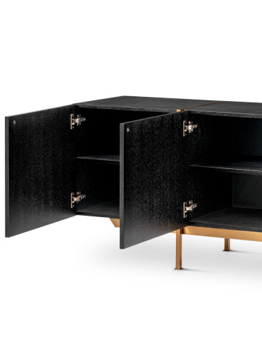 Commode van antracietgrijs...