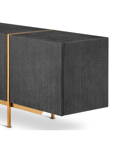 Commode van antracietgrijs...