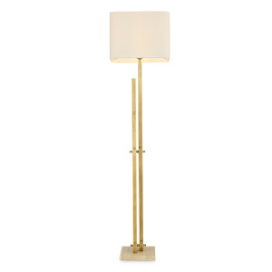 Designer brass floor lamp... 2