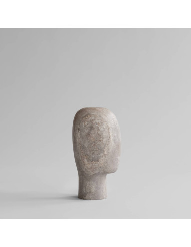 Medium-sized decorative travertine...