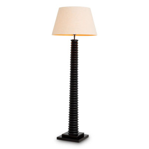 Black lacquered wooden...