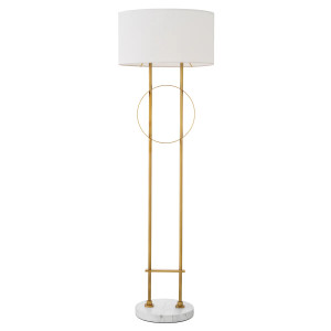 Floor lamp in travertine... 2