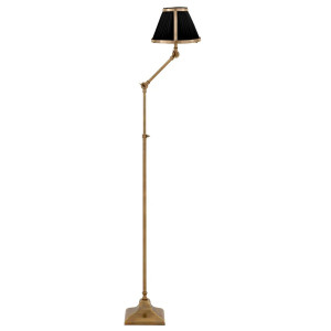 Adjustable brass floor lamp... 2