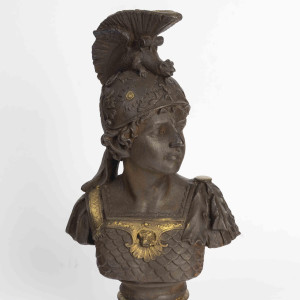 Escultura de hierro fundido... 2